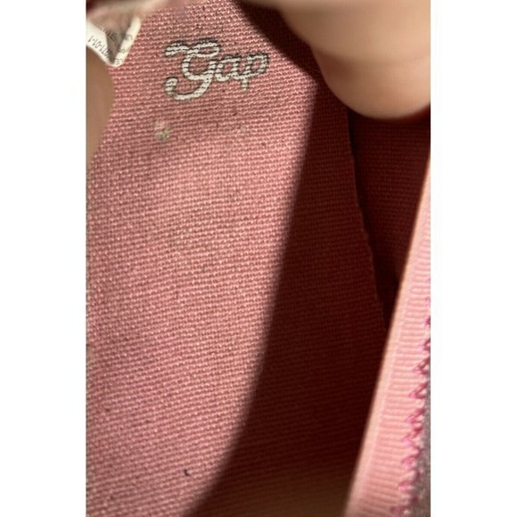 Gap Size 6 Toddler Girls Pink Shiny Ballet Flat with Back Bow - Picture 4 of 6